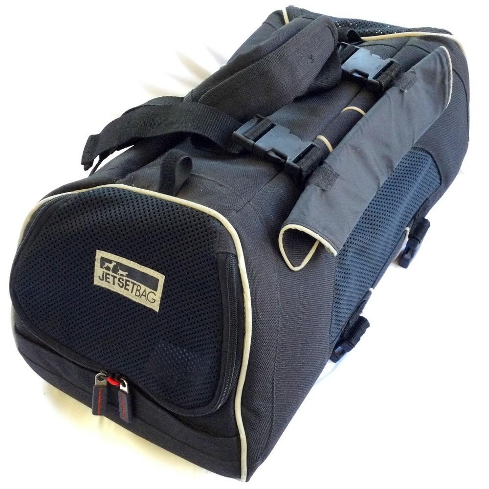 Dog and Cat Travel Soft-Sided Carrier by Emanuele Bianchi Design in Black